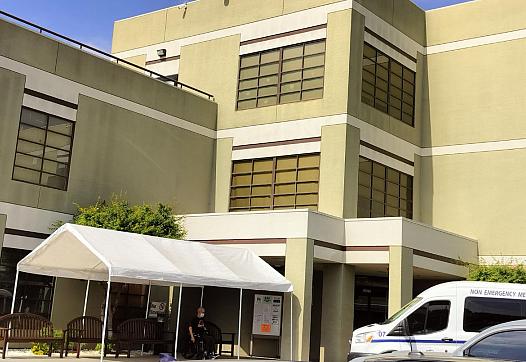 Entrance to a building