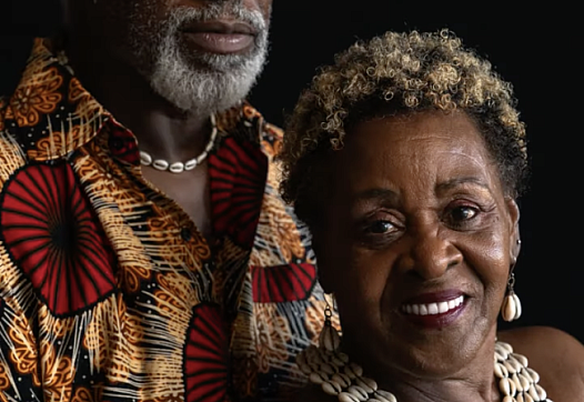 Two older people