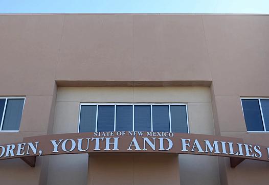 Building representing the state of new Mexico Children, Youth and Families Department