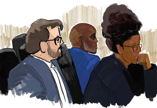 Courtroom sketch 