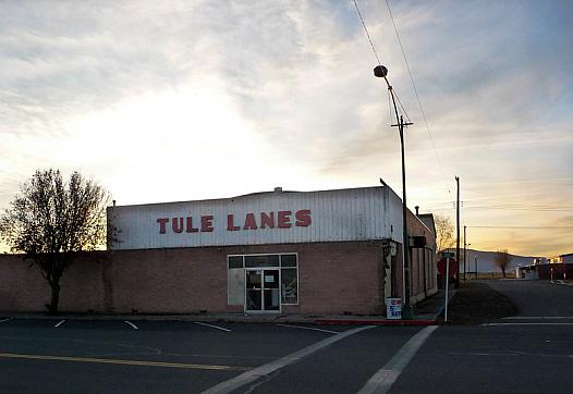 Image of Tule Lanes from parking