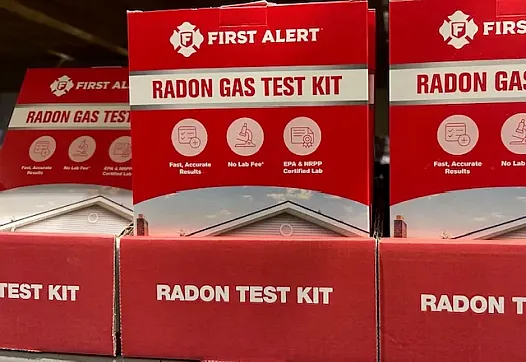 Test kits on the shelves