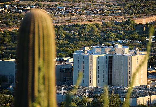 A building from a distance