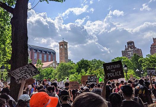 Protest against police brutality