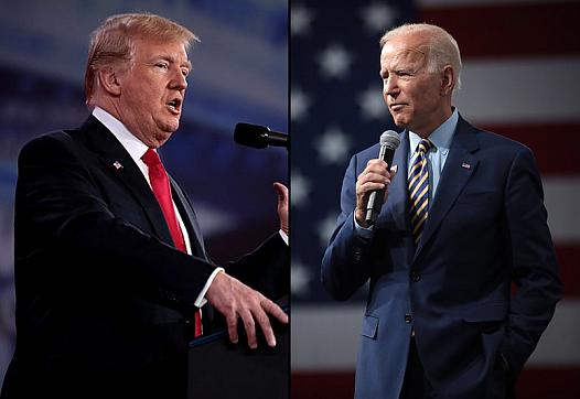 Trump and Biden