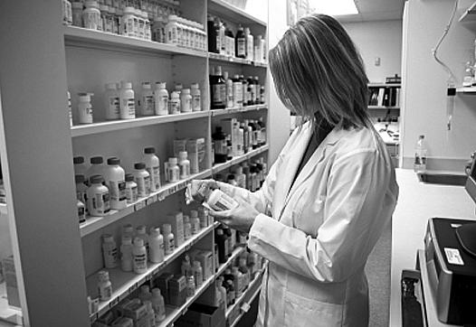 To help deter abuse and fraud, chain pharmacies utilize databases to monitor patient drug prescriptions and keep track of usage 