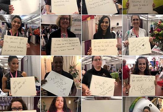As part of our series on sex education and teen pregnancy, we asked 20 women at the Central California Women’s Conference.