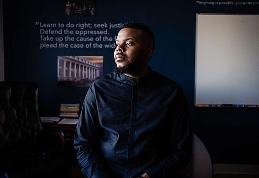 Michael Tubbs. (Photo by Nick Otto/AFP via Getty Images)