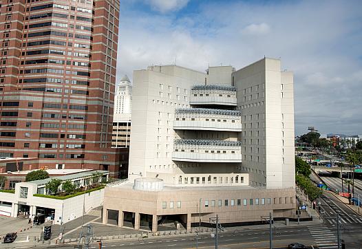  The Metropolitan Detention Center in downtown Los Angeles.
