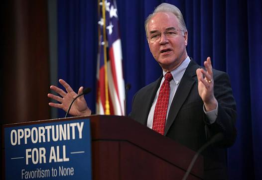 Rep. Tom Price (R-GA), President-elect Donald Trump's pick for secretary of Health and Human Services. (Photo: Alex Wong/Getty I