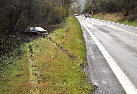 Winding roadways, infrastructure, speed and weather conditions are among the factors that affect travel along county roadways. T