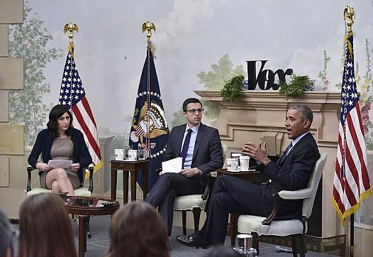 When former Vox health policy reporter Sarah Kliff and founder Ezra Klein interviewed President Obama at the White House in Janu