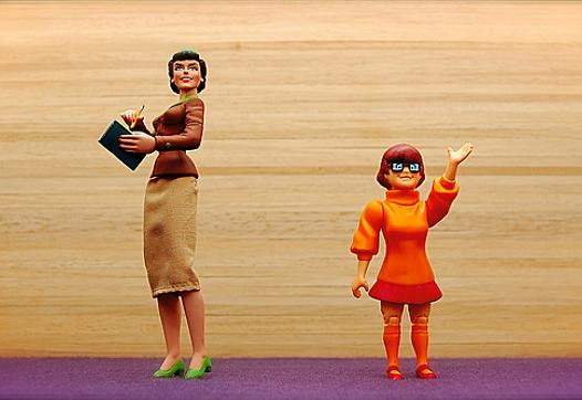 Reporter action figures