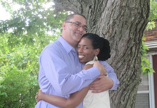 Lori Robinson and her husband, Ollie Johnson (Photo courtesy of Lori Robinson)