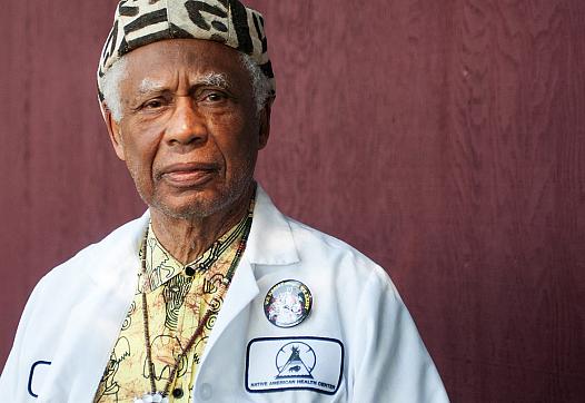 Dr. Tolbert Small helped spread awareness and treatment of sickle cell. (Photo by Drew Costley)