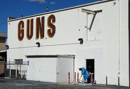 A Culver City gun store in 2019.