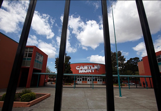 Both Castlemont High School and the Youth Uprising center next door offer services to help students cope with the stress of livi