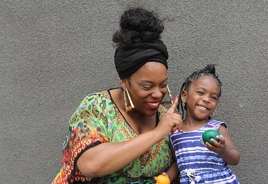 Raena Granberry, shown here with her daughter, previously lost a child who was born premature.