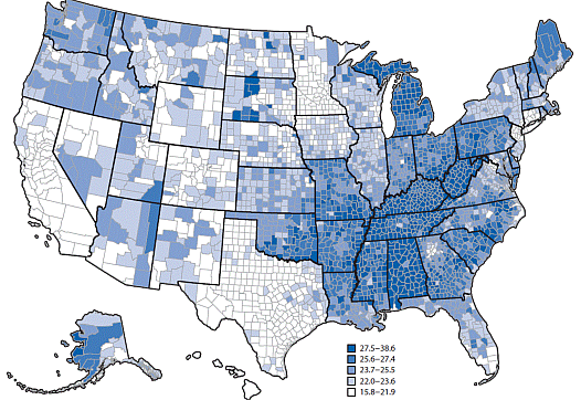 CDC map