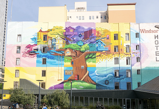 The Windsor Hotel in San Francisco's Tenderloin is one of the first batches of city-owned permanent supportive housing