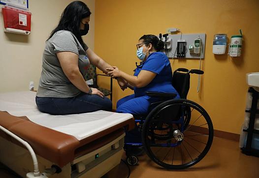 Dr. Marie Flores, one of the women featured in Sonja Sharp’s story on pregnancy and disability, shared the difficult experiences
