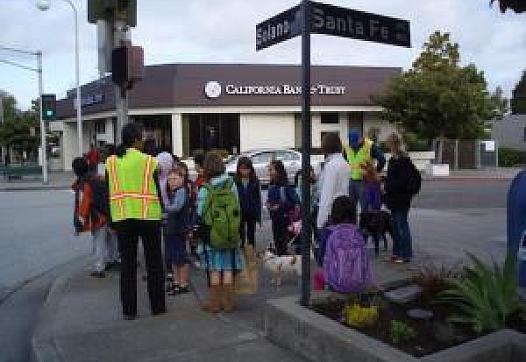 In Albany, Kids Hop Aboard the 'Walking School Bus'