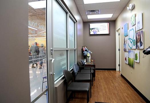 Walmart recently opened a Care Clinic in Copperas Cove, Texas, near the Fort Hood military base. Veronica Zaragovia/KUT