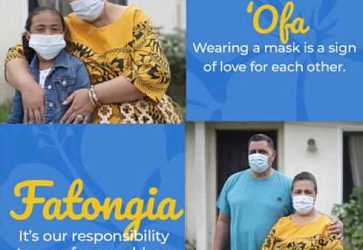 The City & County of Honolulu is sharing coronavirus messages in Tongan created by Los Angeles County.