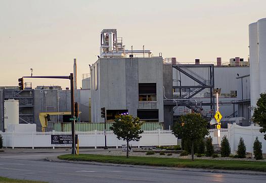 The Storm Lake Tyson pork plant was the site of a COVID-19 outbreak in May 2020 that affected one-quarter of its workforce.