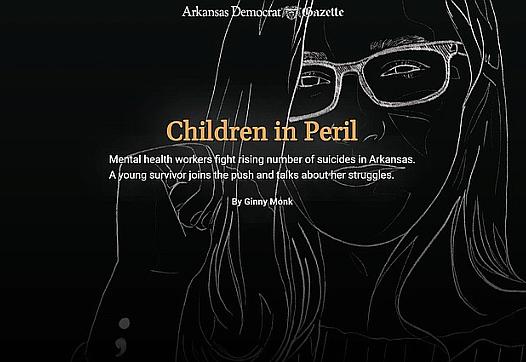 Children in Peril: Mental health workers fight rising number of suicides in Arkansas. A young survivor joins the push and talks