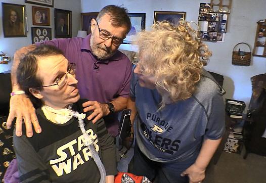 Luther and Shirley Sterrett care for their son Josh who has Duchenne muscular dystrophy. While the family is supposed to get 92 