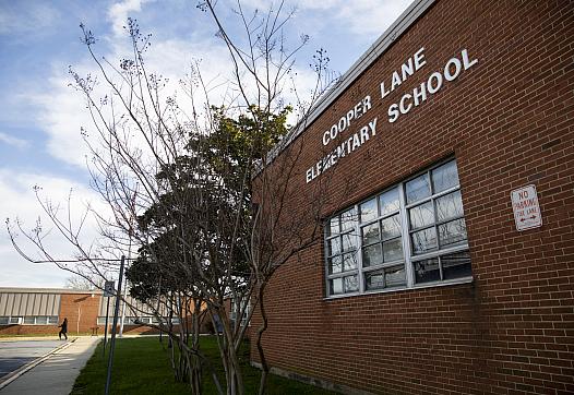 Cooper Lane Elementary School in Landover Hills, Maryland.