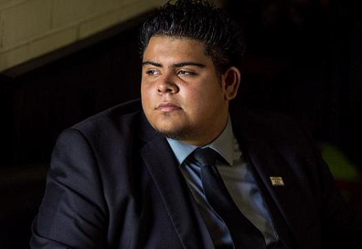 Joe  Muñoz,19, has suffered from anxiety and suicidal depression as a result of being bullied during high school.