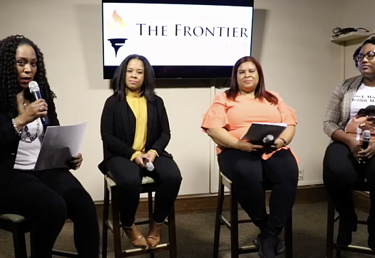 From left, Jacqueline Blocker, Dr. Syeachia Dennis, Marnie Jackson, and LaBrisa Williams.