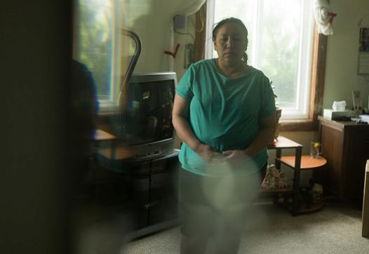 Elsa Gonzalez worked for four years by the company of Jack DeCoster Egg. (Jon Lowenstein / NOOR)