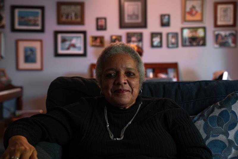 After getting sick with COVID-19, Maria Herndon says Jesus gave her an ultimatum and she chose life — and the vaccine. Credit: Louis Bryant III / OBSERVER