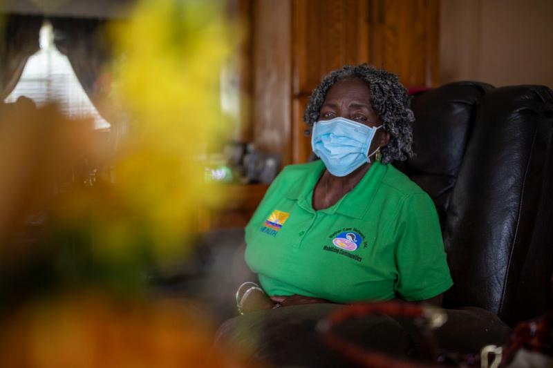 Arrie Battle, 78, a community volunteer and lifelong resident of Gadsen Country, has been helping folks in Gadsden Country navigate health-care and live healthier lives for decades. Alicia Devine/ Tallahassee Democrat