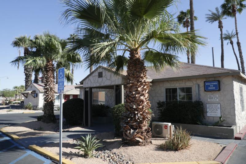 Rodeway Inn & Suites in Indio, Calif. partnered with the state for Project Roomkey, an effort by the state to house individuals experiencing homelessness during the COVID-19 pandemic. VICKIE CONNOR/THE DESERT SUN