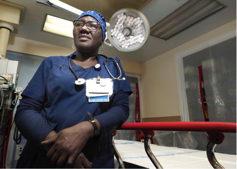 Diane Taylor, a registered nurse at University Hospital, has worked in Newark for more than three decades. Patti Sapone | NJ Advance Media