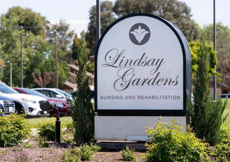 Lindsay Gardens in Lindsay on Wednesday, April 15, 2020. Ron Holman