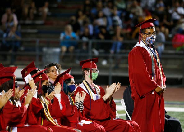 The class of 2021 graduates from high schools around the Phoenix area, including Mesa, Scottsdale, Glendale, Tempe and Phoenix.