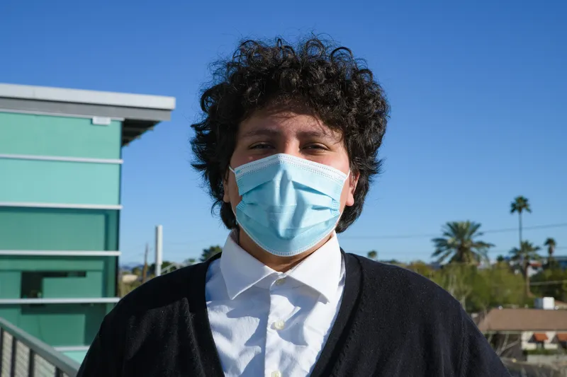 Cesar Soberanes, 19, had planned to attend Arizona State University. However, the pandemic and finances forced him to change his plans. MEGAN MENDOZA/THE REPUBLIC