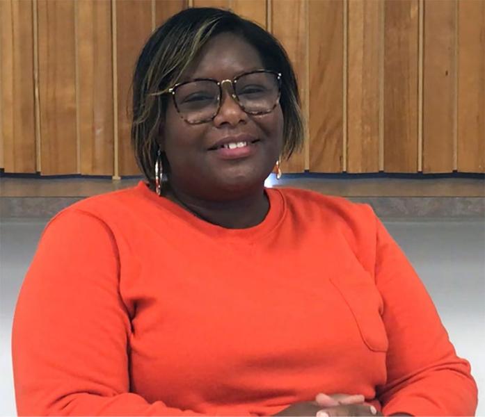 Jamilla Pinder, assistant director for healthy communities at Cone Health, is also trained as a community health worker and community engagement specialist. TALIS SHELBOURNE/MILWAUKEE JOURNAL SENTINEL