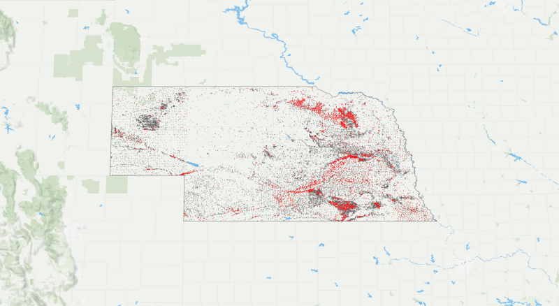 Flatwater Free Press analysis of the Nebraska Groundwater Quality Clearinghouse data