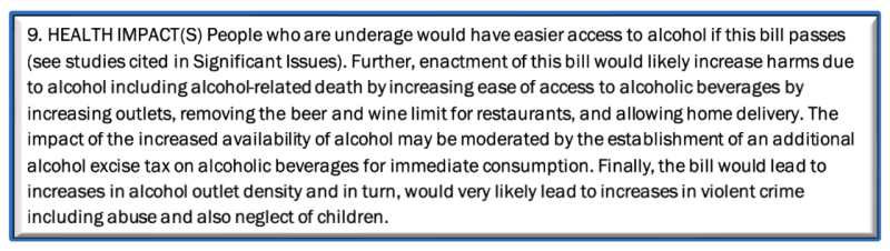 New Mexico’s alcohol epidemiologist wrote an analysis for lawmakers about the potential harms of alcohol legislation in 2021, but the memo was never passed on by her supervisor to lawmakers.