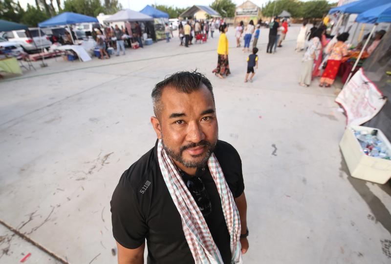 Gary Kazanjian/ Danny Kim, founder of the Cambodian Night Market, shown on Friday, June 3, 2022 in Fresno, Calif.
