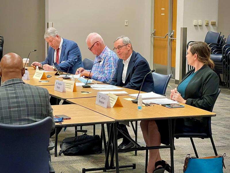 The Joint Committee on Access & Forensic Services met in Austin in October (KXAN Photo/Josh Hinkle)