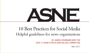 ASNE 10 Best Practices for Social Media