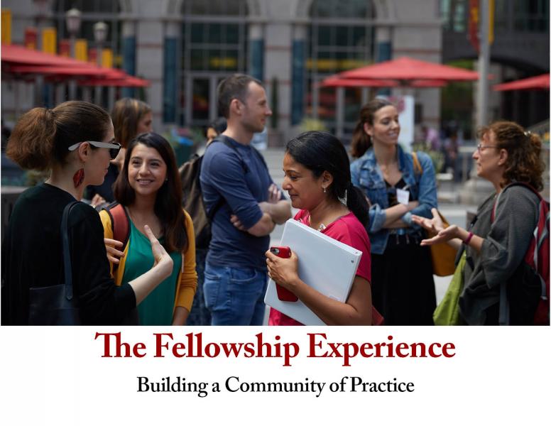 National Fellows gathered on the USC campus